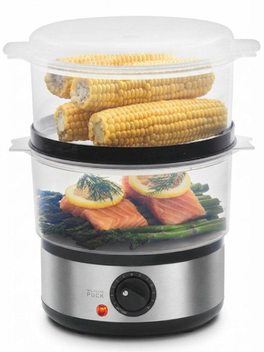 Wolfgang Puck - 2-Tier Electric Food Steamer - NEW